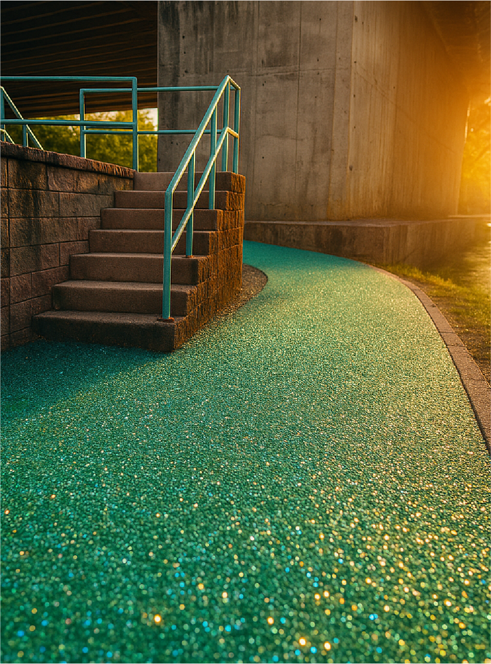 steps